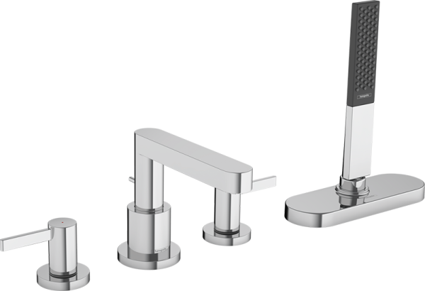 Смеситель на борт ванны Hansgrohe Finoris 76444000 хром фото