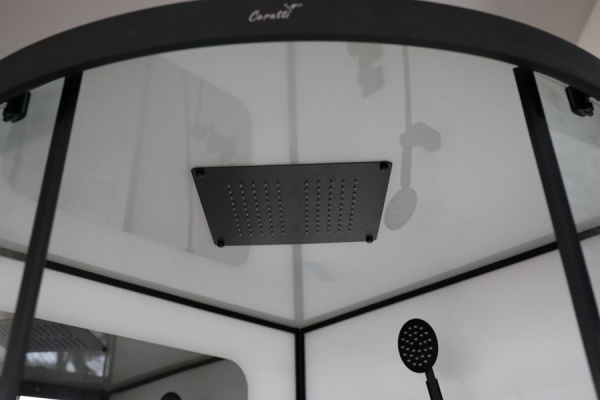 Душевая кабина Cerutti SPA Viva VIVA101B 100x100 черная фото