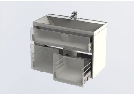 Тумба с раковиной Aquanet Латина 90 00212933 фото