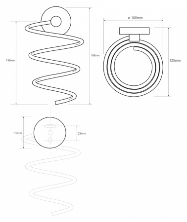 Держатель для фена Bemeta Omega 104117022 фото