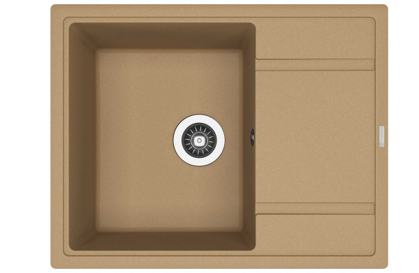 Кухонная мойка ЛИПСИ 650 Florentina 20.125.C0650 капучино фото