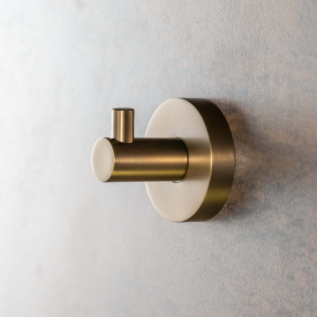 Крючок для ванной одинарный Bemeta Amber 155106022 медное золото фото