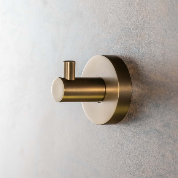 Крючок для ванной одинарный Bemeta Amber 155106022 медное золото фото