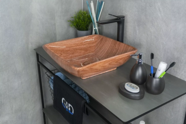 Накладная раковина GID MNC180 41,5х41,5 фото