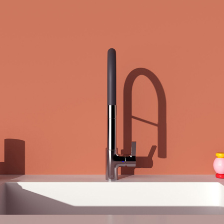 Смеситель для кухни с выдвижным изливом Ideal Standard Gusto BD417AA фото