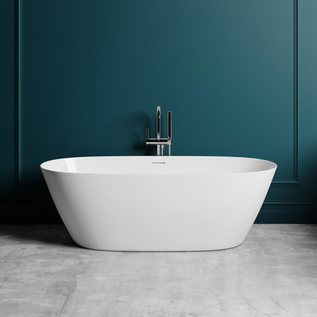 Ванна из литьевого мрамора Salini Sofia 102521M 165x75 белая матовая фото