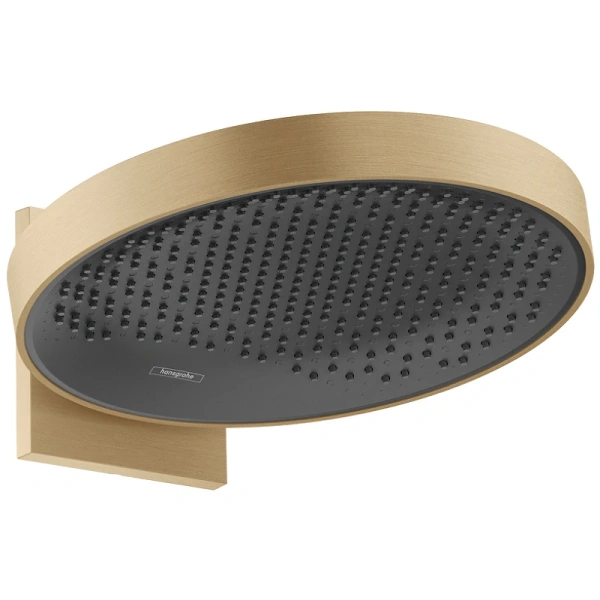 Верхний тропический душ Hansgrohe 360 1jet 26230140 шлифованная бронза фото