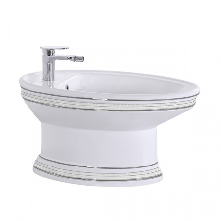 Биде напольное CeramaLux Lux Classic 1410 фото