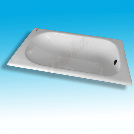 Чугунная ванна Castalia 120x70 фото