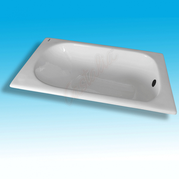 Чугунная ванна Castalia 120x70 фото