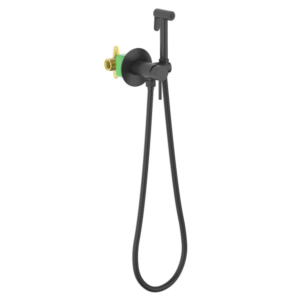 Гигиенический душ со смесителем Timo Saona 2338/03SM Черный фото