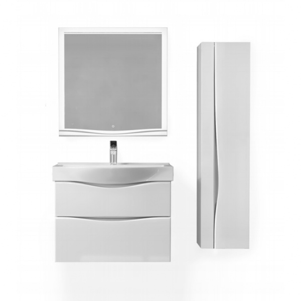 Зеркало с подсветкой Jorno Bella Bel.02.77/W 77 см фото