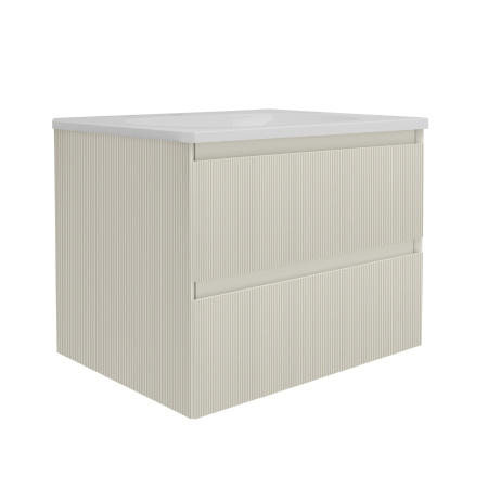 Тумба под раковину Vincea Welle 60 VMC-2WL600MBG M.Beige Soft-touch фото