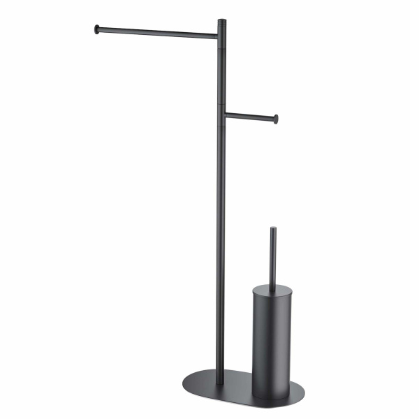 Стойка для туалета Timo Saona 13085/03 черная матовая фото