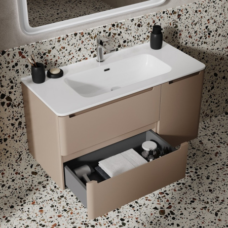 Тумба с раковиной Iddis Edifice EDI10C0i95K капучино фото