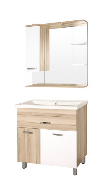 Зеркало-шкаф Style Line Ориноко 80 фото