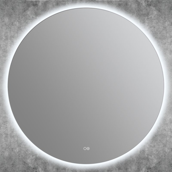 Зеркало с подсветкой и подогревом Art&Max Sanremo AM-San-1000-DS-F-H 100x100 фото