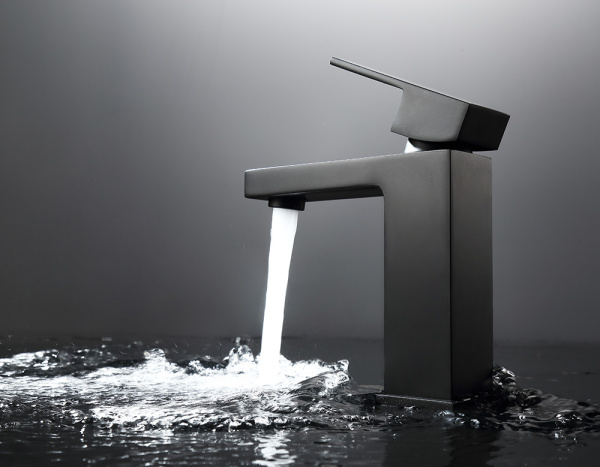 Смеситель для раковины Abber Daheim AF8210B черный матовый фото