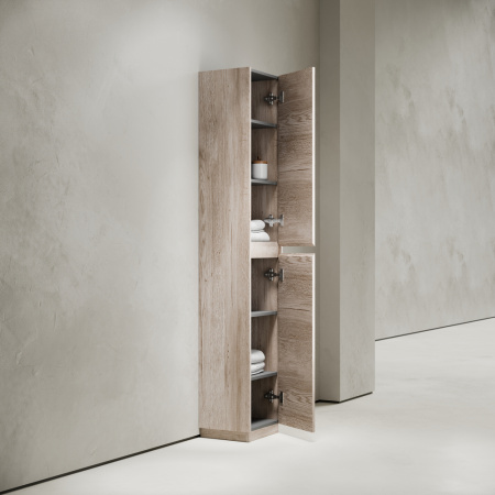 Шкаф-пенал напольный Sancos Libra Floor PLB35FEG дуб галифакс натуральный фото