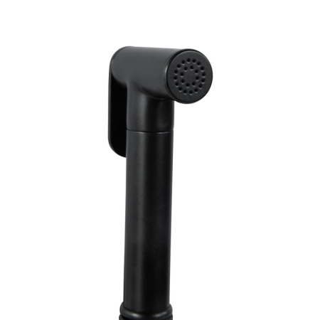 Гигиенический душ со смесителем Cezares Leaf LEAF-DIF-NOP черный матовый фото