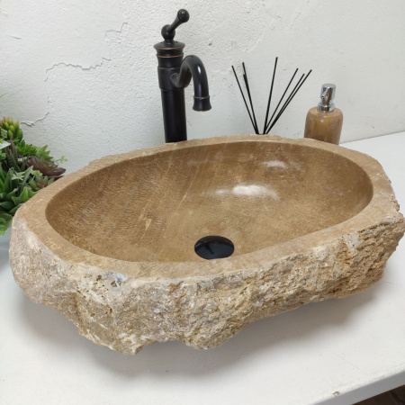 Накладная раковина из оникса Erozy Sunset EO-01444 (60*41*15) фото