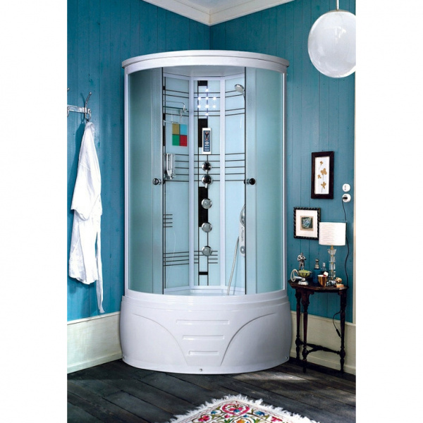 Душевая кабина Aqua Joy Classic AJ-1529 (3919) 90x90x215 фото