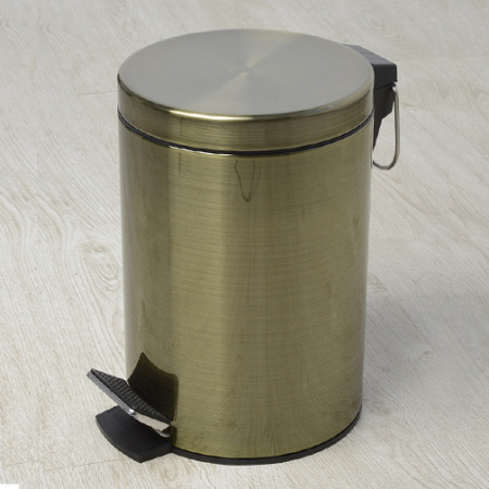 Мусорное ведро для ванной с педалью WasserKRAFT 5L К-645 фото