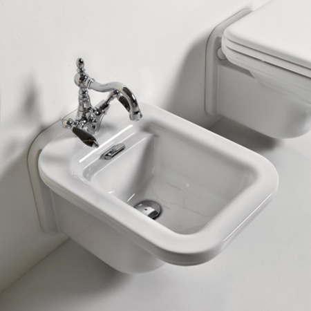 Биде подвесное Kerasan Waldorf 4125K1bi/cr*1 фото