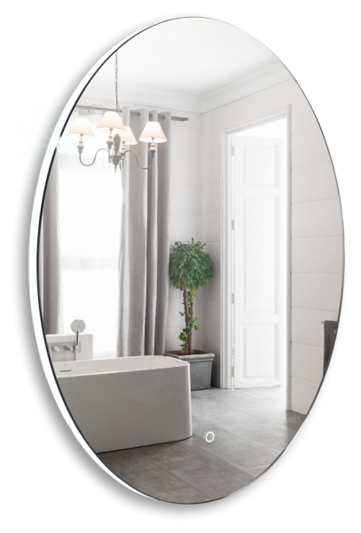 Зеркало с подсветкой Art&Max Carrara AM-Car-570-770-DS-F 57x77 фото