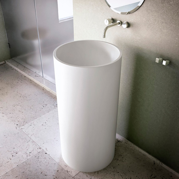 Раковина напольная Montebianco Migliore Pisa 11235 матовая фото