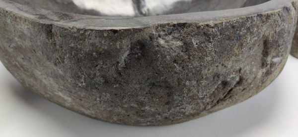 Накладная раковина из речного камня RS0847 (50*41*15) фото