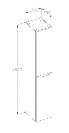 Шкаф-пенал Smile Элеганс Z0000014967 фото