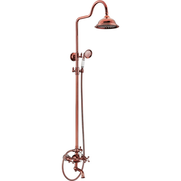 Душевая система Seaman Barcelone SSL-5523-Aurora Красное золото фото