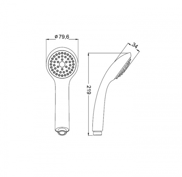 Душевая лейка Iddis Hand Shower A11011 фото
