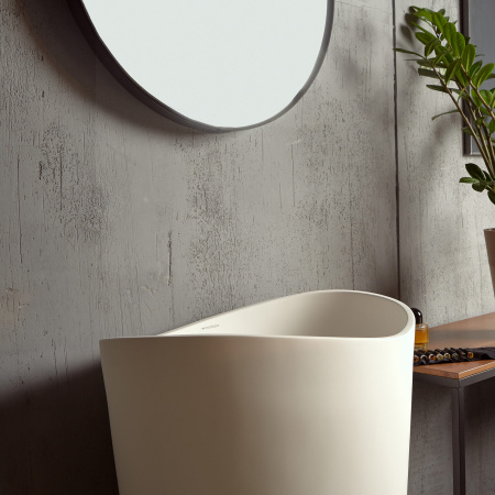 Напольная раковина Montebianco Onda Grande 13008 60x36 фото