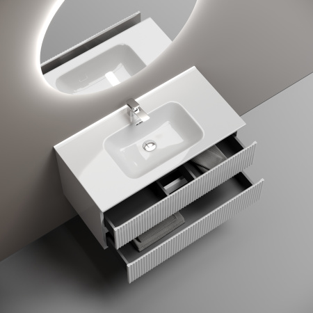 Тумба под раковину Sancos Snob R SNR90W Bianco фото