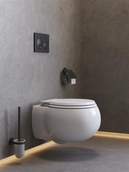 Подвесной унитаз со смывом торнадо Cezares Grande CZR-308-TH-TOR/SC фото