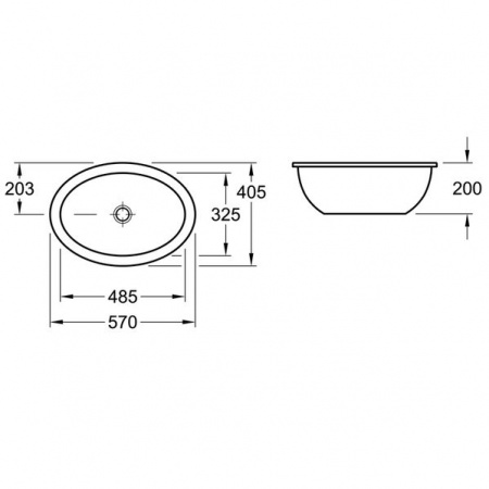 Раковина Villeroy & Boch Loop&Friends 61612001 фото