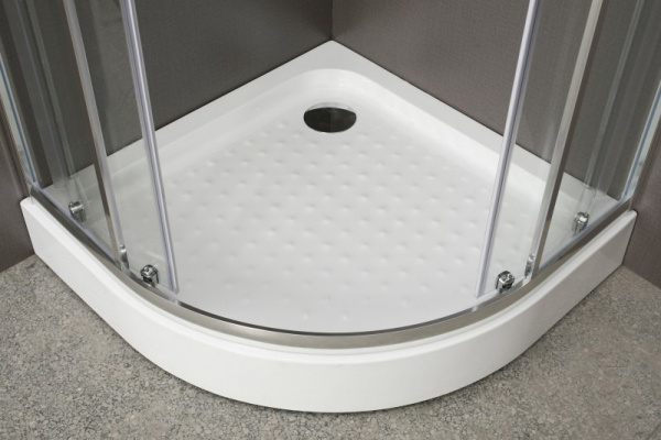 Душевой уголок BelBagno Uno UNO-GL-R-2-90-P-CR 90х90 фото