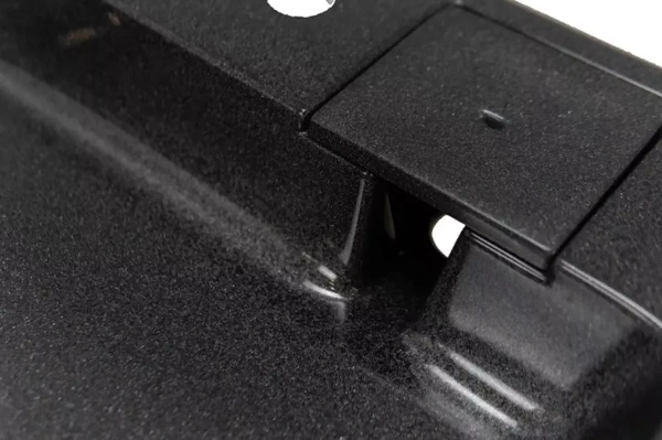 Раковина над стиральной машиной с кронштейнами Stella Polar Солярис SP-00001340 60x55 черный металлик фото