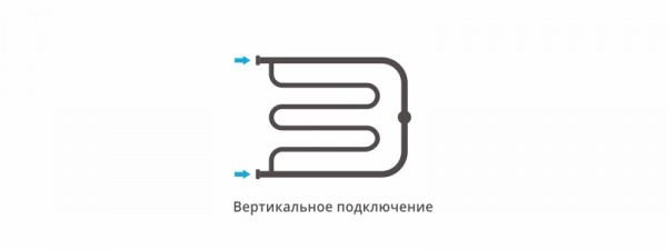 Водяной полотенцесушитель Сунержа Лира+ 2П 50х65 00-4012-5065 фото