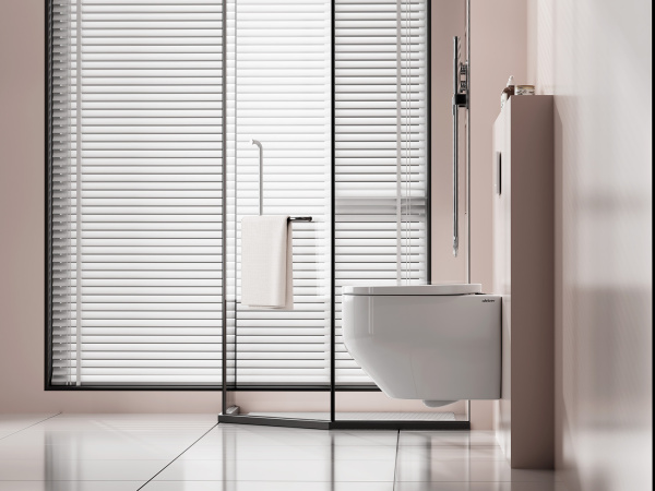 Подвесной унитаз со смывом торнадо и струйным смывом Abber Rechteck AC1218 фото