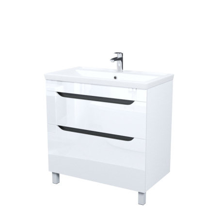 Напольная тумба с раковиной Iddis Ray RAY80WFi95K 80 см фото