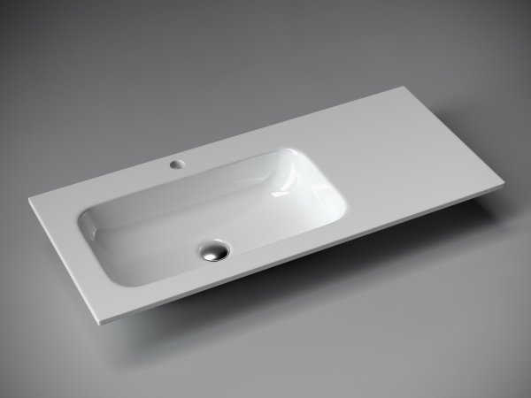 Раковина Ceramica Nova Element CN7014 101x45 фото