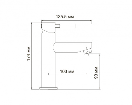 Смеситель для раковины WasserKRAFT Main 4104 фото