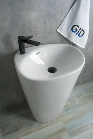 Напольная раковина GID Nb188 52х40 фото