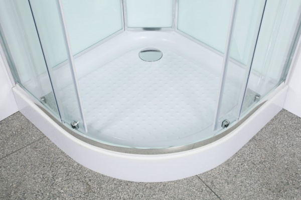 Душевая кабина BelBagno Uno UNO-CAB-R-2-90-C-Cr 90х90 фото