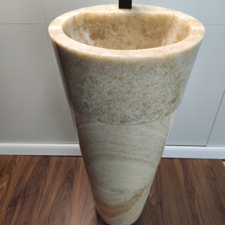 Раковина напольная из оникса Sunset ON-01344 (40*40*90) фото