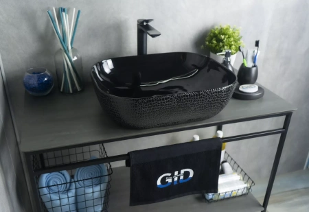 Накладная раковина GID Luxe Line D1302H004 50,5х40,5 фото