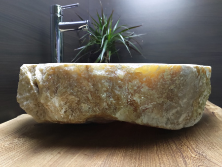 Накладная раковина из оникса Indo Erozy Sunset EO-00066 фото